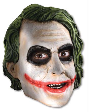 Joker 3/4 Vinyl Mask Child