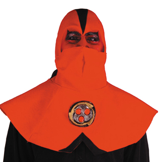 Ninja Devil Half Mask With Hood