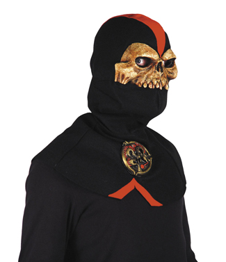 Ninja Reaper Half Mask With Hood